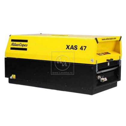 Аренда винтового масляного компрессора (дизельного) ATLAS COPCO XAS 47 (Швеция)