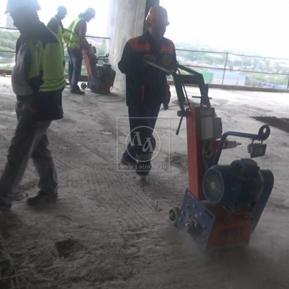 Аренда роторно-фрезеровальной машины для обработки бетонных полов LATOKHO RM 300 E (Россия)