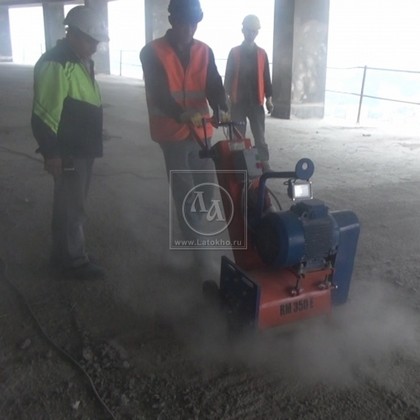 Аренда роторно-фрезеровальной машины для удаления высоких марок бетона LATOKHO RM 350 E (Россия)