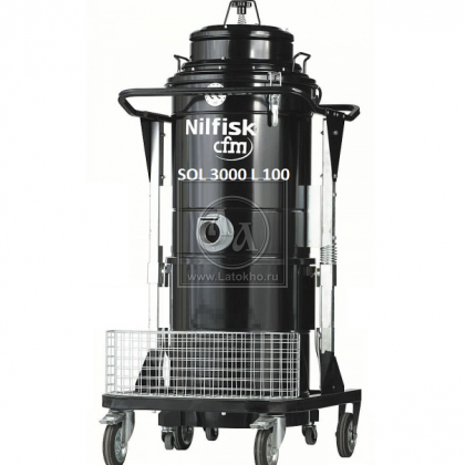 Аренда промышленного пылесоса, пылеводососа NILFISK CFM SOL 3000 L 100 (Англия)
