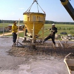 Аренда бадьи для перемещения бетонаБН-1,0 м³ (Россия)