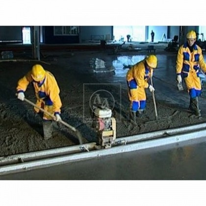 Аренда, прокат двухрельсовой виброрейки бензиновой для укладки бетона BILEKLER (Турция)